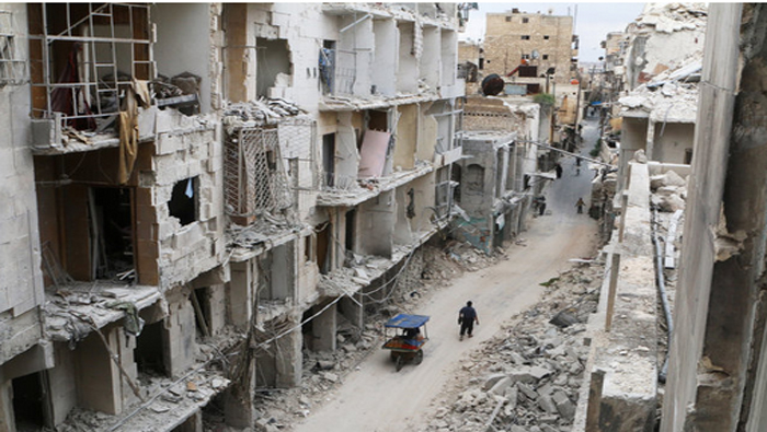 La ciudad de Alepo en Siria es una de las más afectadas por el conflicto que vive el país.