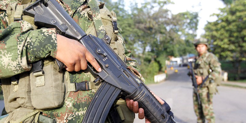 El conflicto interno en Colombia continúa promoviendo desplazamiento interno.