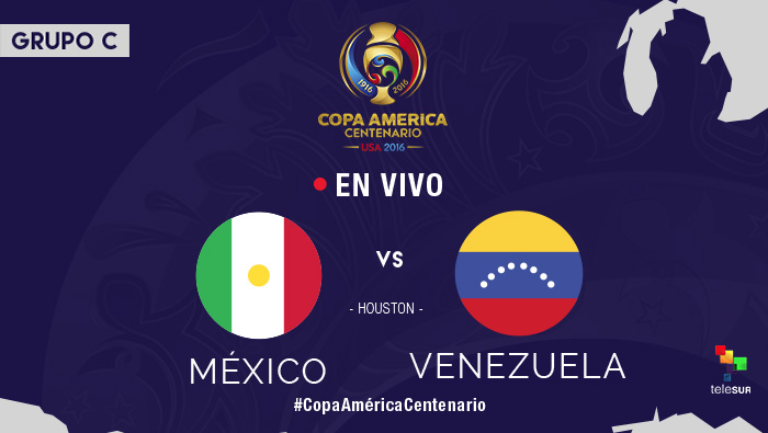 México y Venezuela empatan 1-1 en la Copa América Centenario