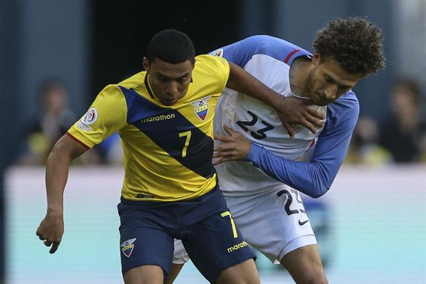 Estados Unidos y Ecuador abrieron la etapa de cuartos de final.