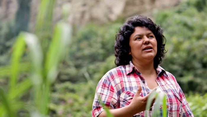 La líder indígena era defensora de los derechos humanos y recibió el premio Goldman para América Latina 2015.