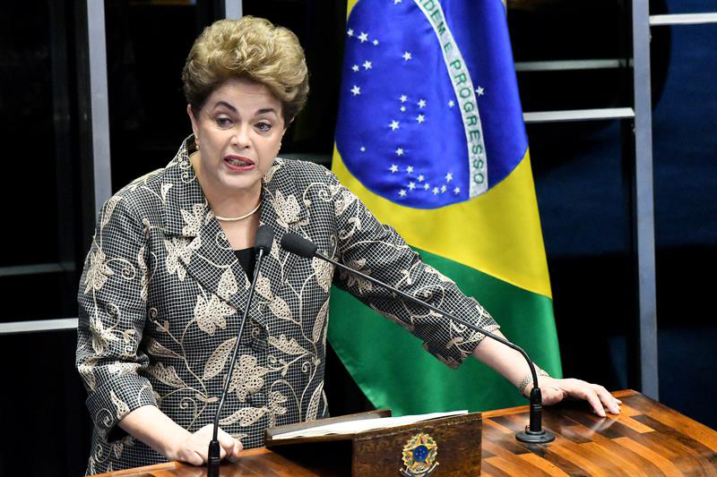 Rousseff no fue inhabilitada para cargos públicos.