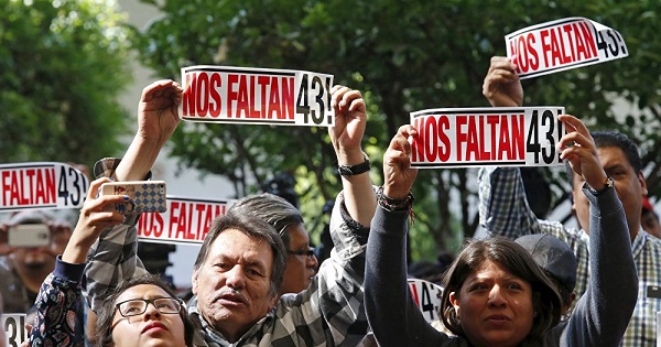 A 2 años de Ayotzinapa el Gobierno mexicano sigue sin asumir su responsabilidad en el hecho