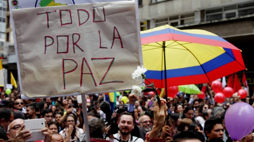 Los colombianos tienen la esperanza de construir un nuevo país, desde la reconciliación, el perdón y la justicia.