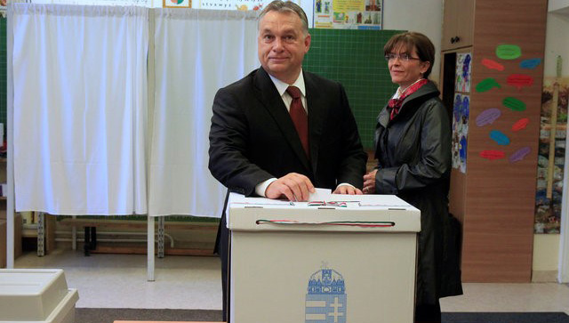 El primer ministro húngaro, Viktor Orban, busca la victoria del No.