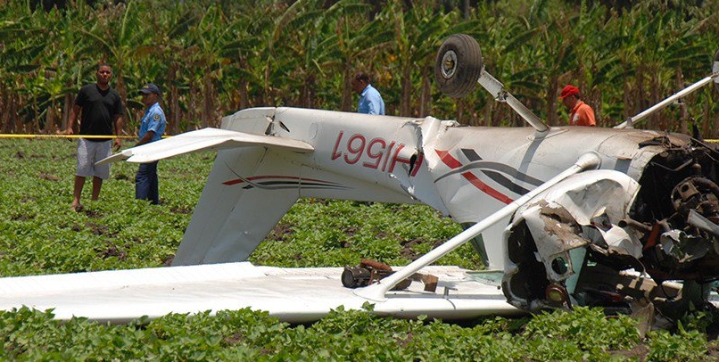 Las avionetas se estrellaron en una zona rural de Buenos Aires