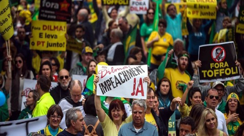 Clase obrera y juventud no manifestaron contra Dilma en Brasil