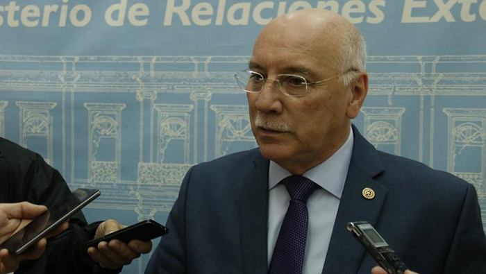 Eladio Lozaiga dio detalles sobre la solicitud para la reunión de cancilleres de Mercosur sobre Venezuela.