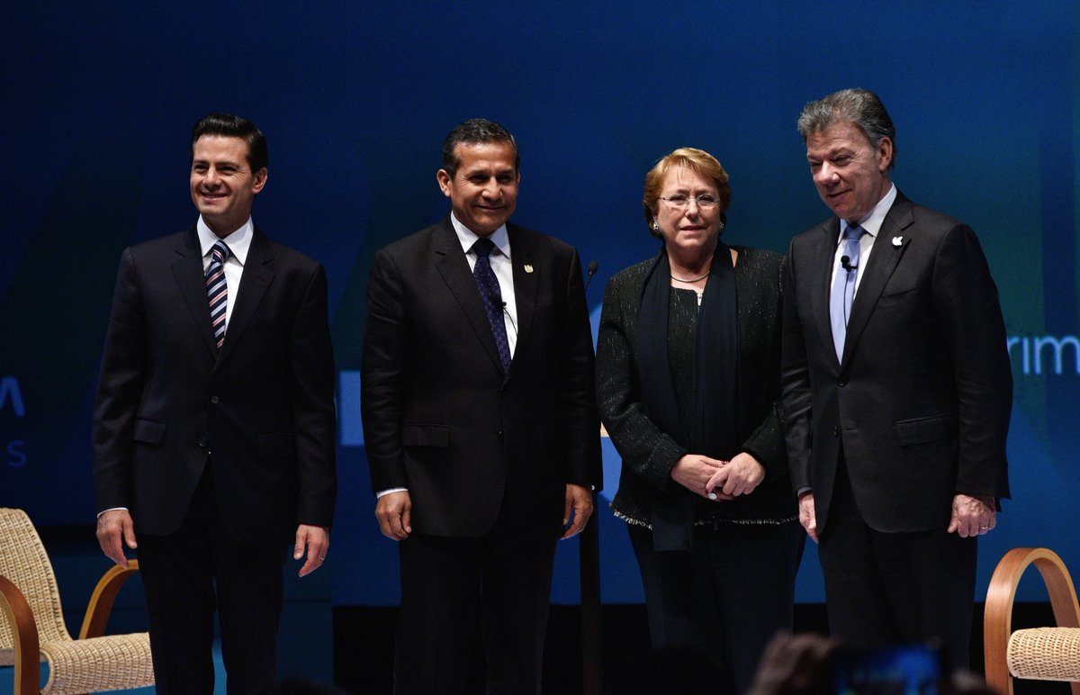 Como miembro observador, el presidente de Argentina, Mauricio Macri aprovechó la cita para plantear el regreso del ALCA, con la integración de la Alianza del Pacífico, el Mercosur y Estados Unidos.