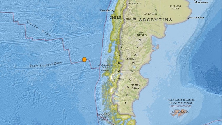 Nuevo sismo en Chile.