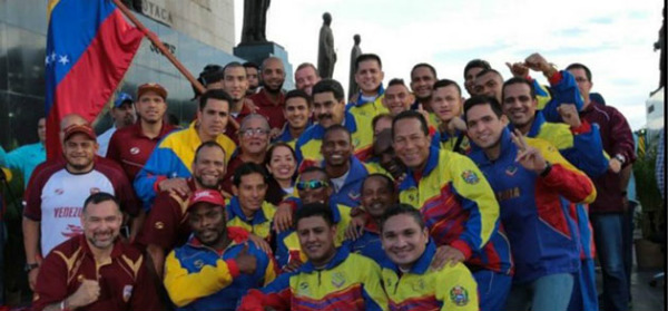 Parte de la delegación venezolana a los JJOO Río 2016