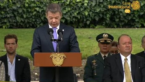 Juan Manuel Santos hará el anuncio desde la Casa de Mariño donde se espera haga un balance sobre el cese al fuego.