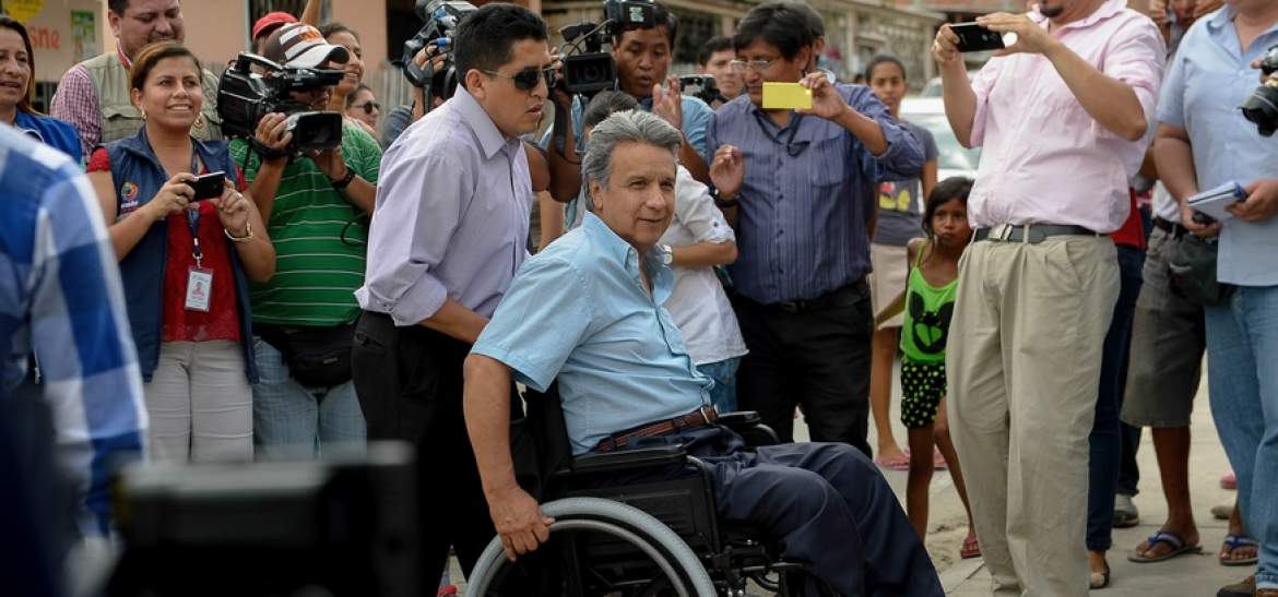 Lenín Moreno lidera las preferencias de los ecuatorianos para las venideras elecciones, en las que no participará el actual presidente Rafael Correa.