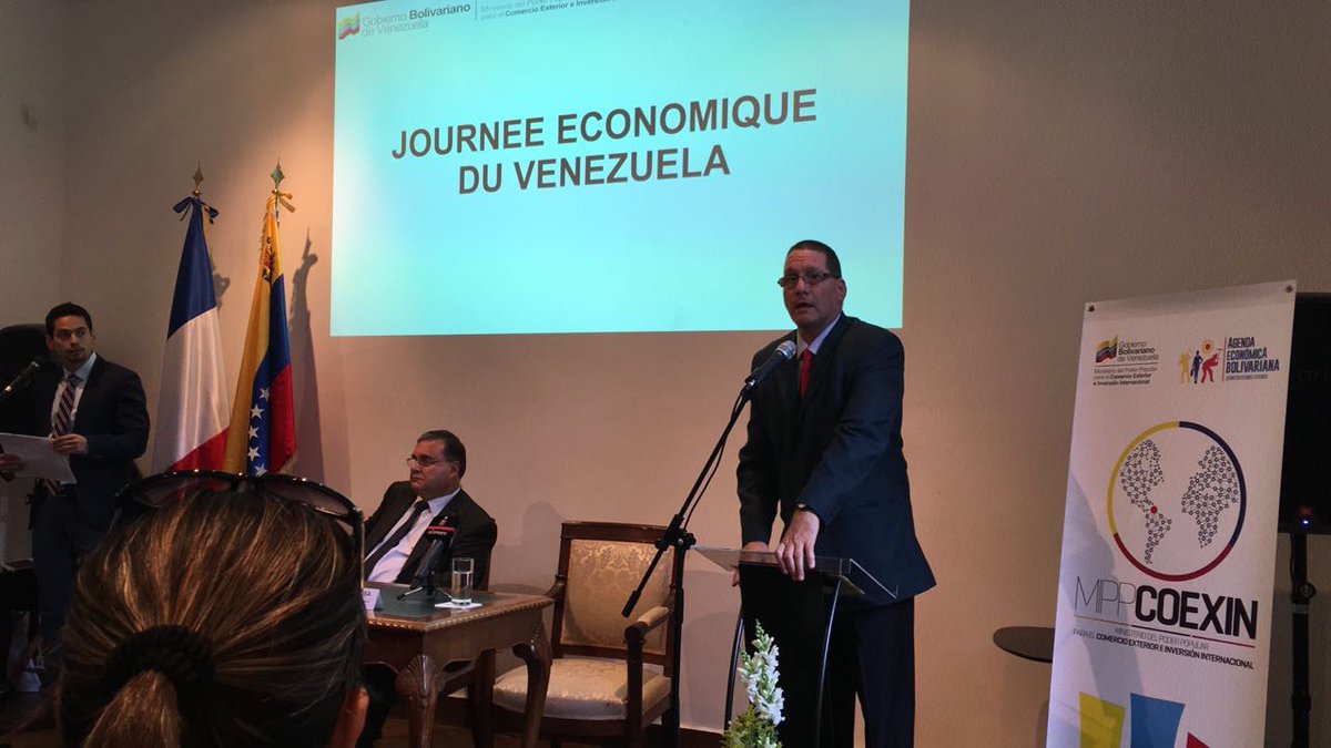 Faría también sostuvo una reunión con el presidente del Banco Bred, Stève Gentilli, en la que se evaluó la posibilidad de incrementar la participación de la capital francesa en el desarrollo productivo venezolano.
