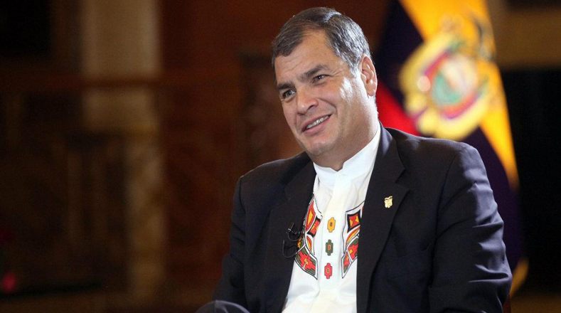 Correa dijo que los intentos de agredir a los gobiernos progresistas de América Latina no son novedad.