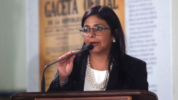 La canciller de Venezuela, Delcy Rodríguez, criticó la postura del secretario general de la OEA, Luis Almagro (Foto Referencial).