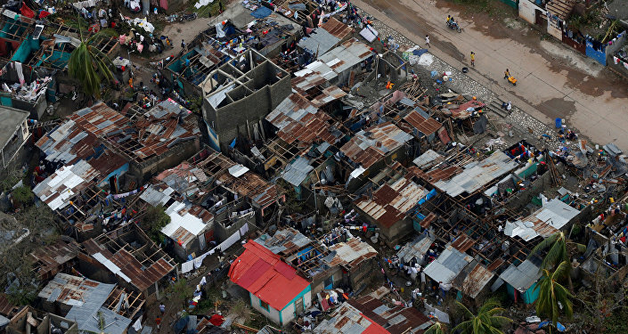 El huracán Matthew que azotó el Caribe en los últimos 10 años, causó devastación en Haití.