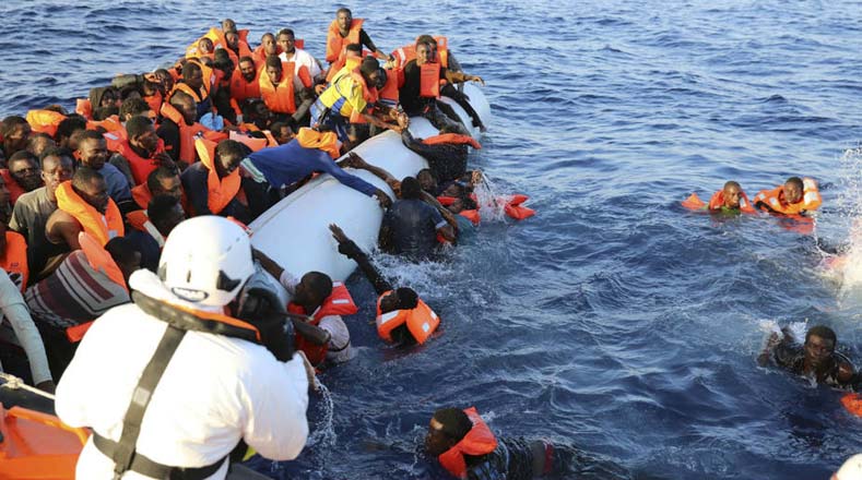 El mar Mediterráneo se ha convertido en una gran fosa común para los migrantes que buscan llegar a Europa.