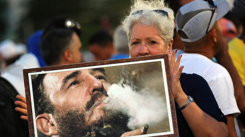 Así conmemora el pueblo cubano al líder histórico Fidel Castro