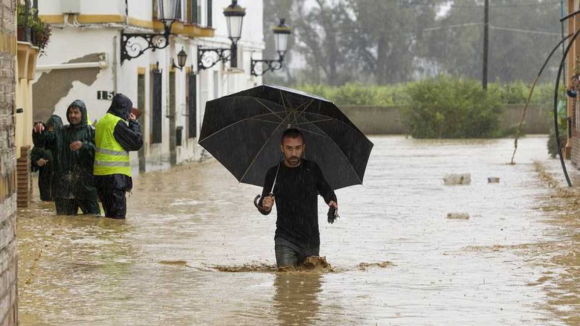 Las precipitaciones continuarán aunque, con menor intensidad, en las provincias de Cádiz y Málaga.