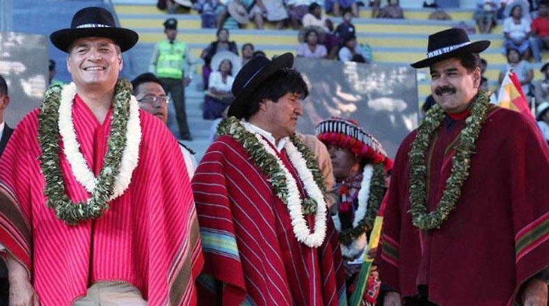 Morales es el primer presidente indígena de Bolivia.