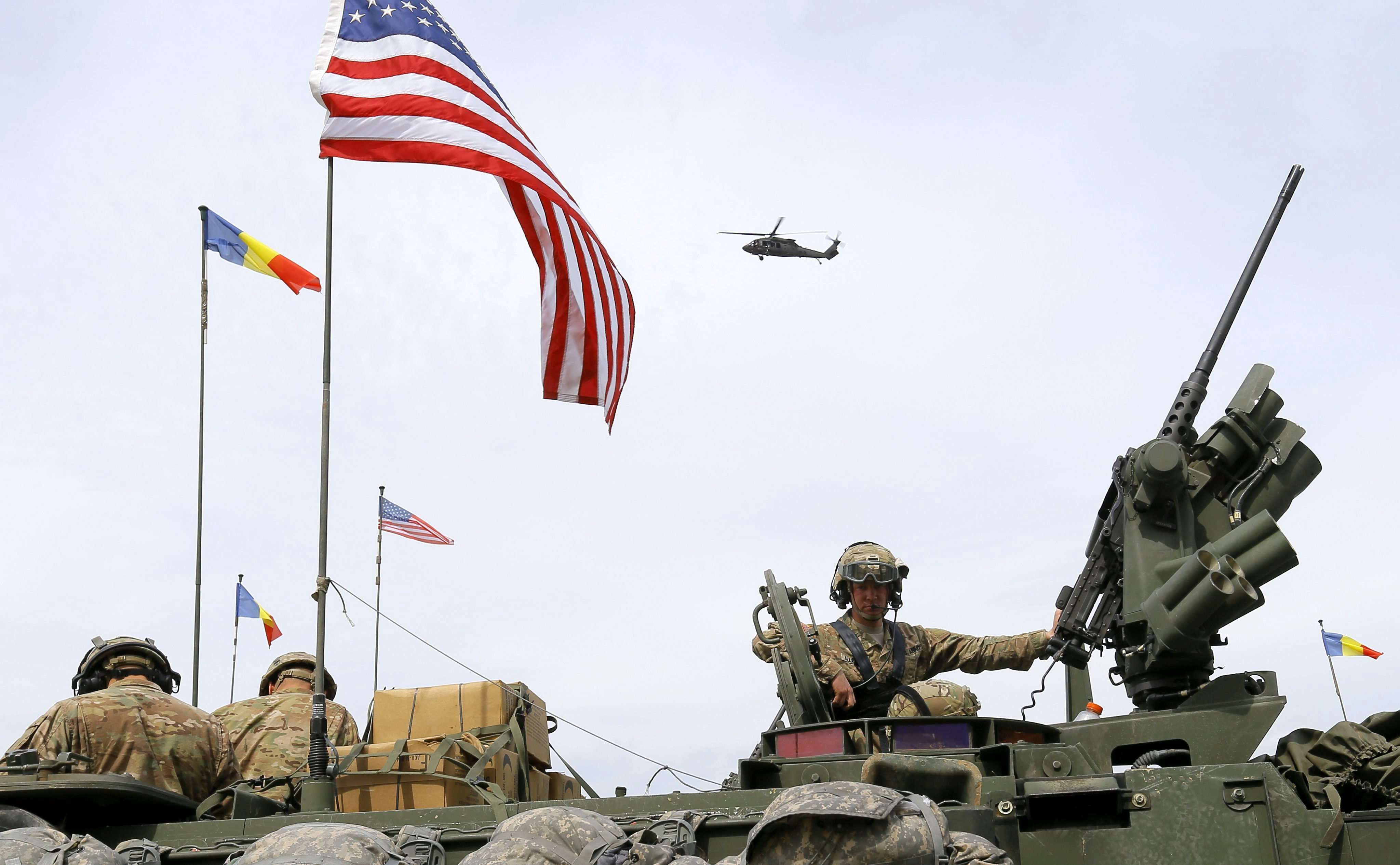 Las tropas estadounidenses están siendo desplegados en Polonia bajo la Operación 
