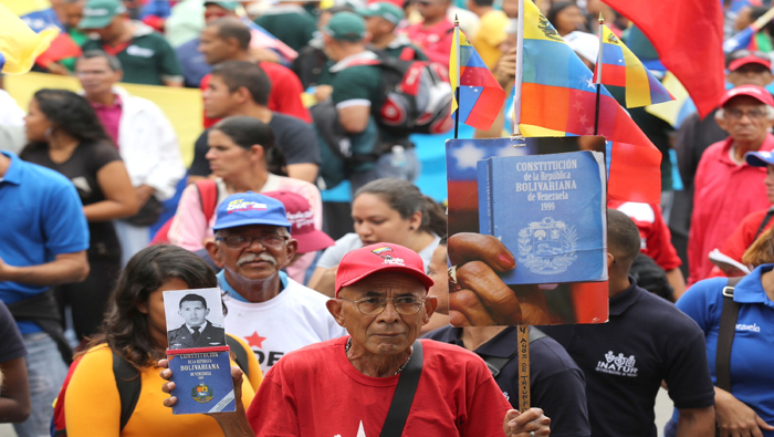 El pueblo venezolano continúa defendiendo los logros de la Revolución Bolivariana.