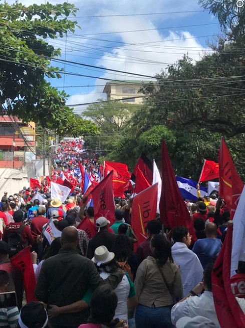 Varias protestas ya se han sucedido frente a la sede de Gobierno de Estados Unidos en la capital del país centroamericano.