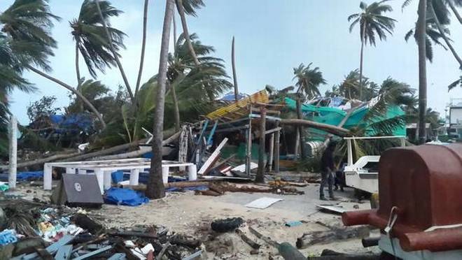 Solo en la costa de Kerala fueron encontrados nueve cuerpos sin vida.