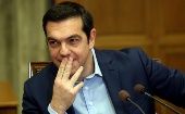 "Estoy orgulloso de decir que Grecia está de regreso y entrando a una economía más dinámica", expresó Tsipras.