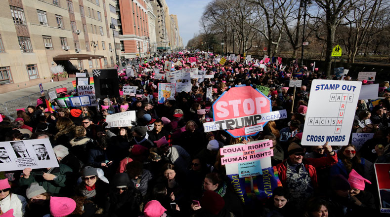 Marcha de las Mujeres en EE.UU. busca 