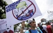 Venezuela asegura que la medida de la UE deja en evidencia la "subordinación irrestricta" de la instancia europea al gobierno de los Estados Unidos.