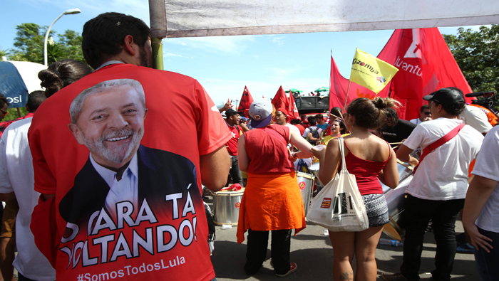 Lula fue condenado el pasado 24 de enero por un tribunal de segunda instancia, lo que generó rechazo en la población.