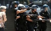 Fuerzas policiales argentinas reprimen protesta pacífica