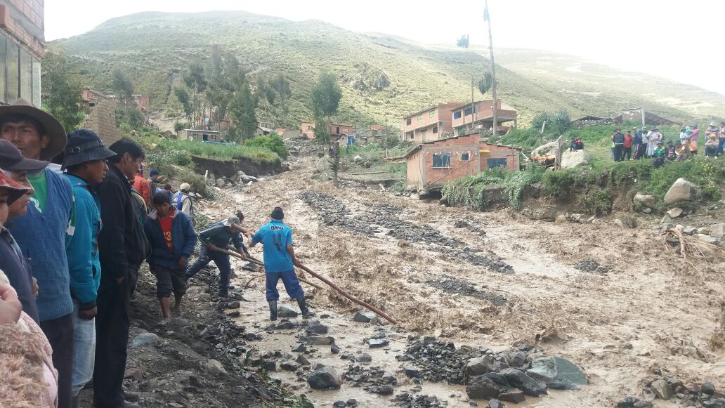Bolivia registra un intenso periodo de lluvias que ha ocasionado inundaciones y deslizamientos de tierra.