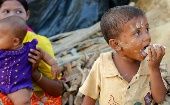Actualmente hay más 185.000 niños atrapados en el estado Rakhine por persecución del Estado hacia su etnia.  