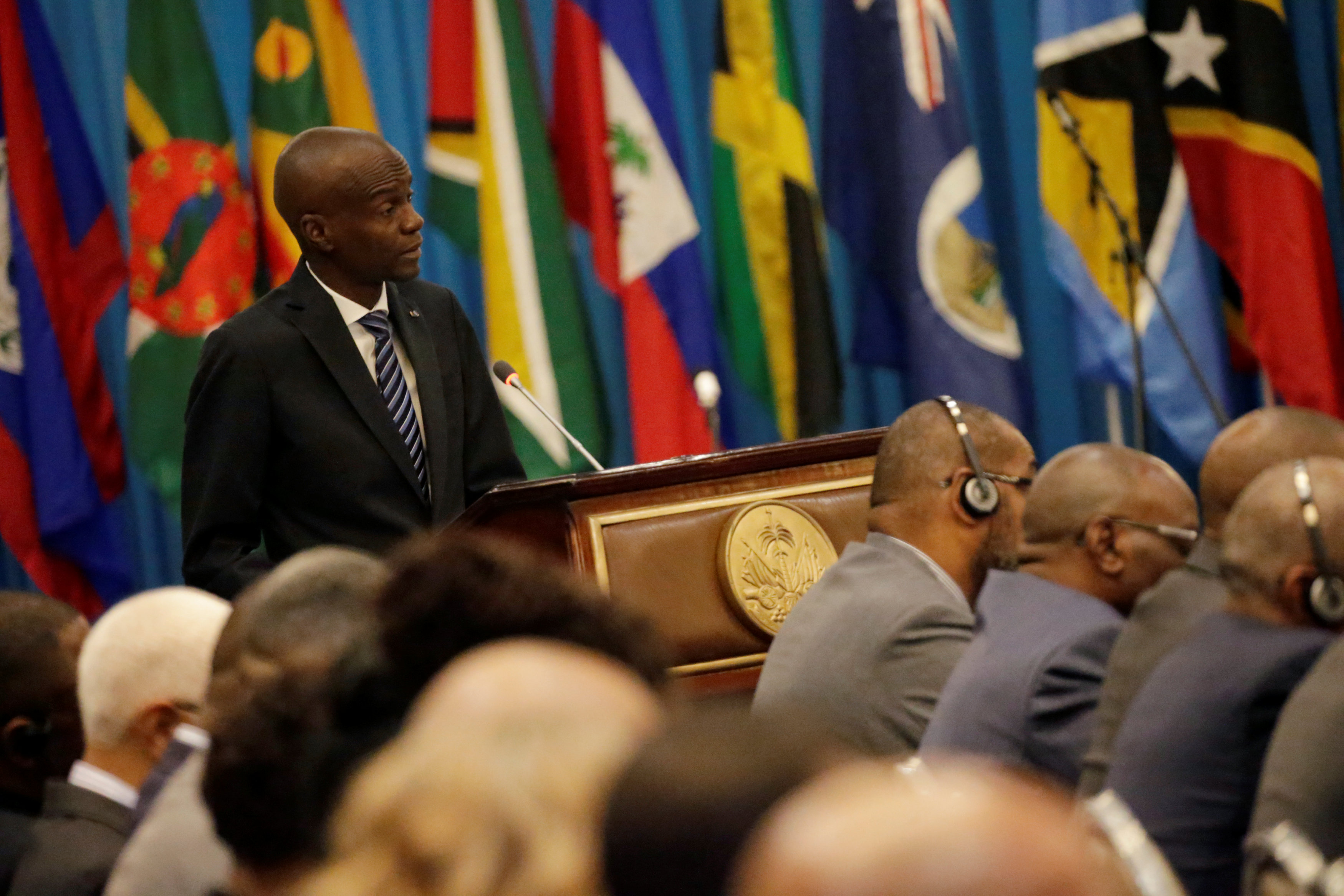 Jovenel Moise destacó que asume la presidencia del Caricom en medio de los graves efectos del cambio climático.