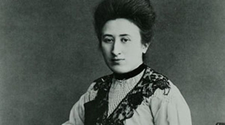Rosa Luxemburgo fue detenida por estar en contra de la Primera Guerra Mundial.