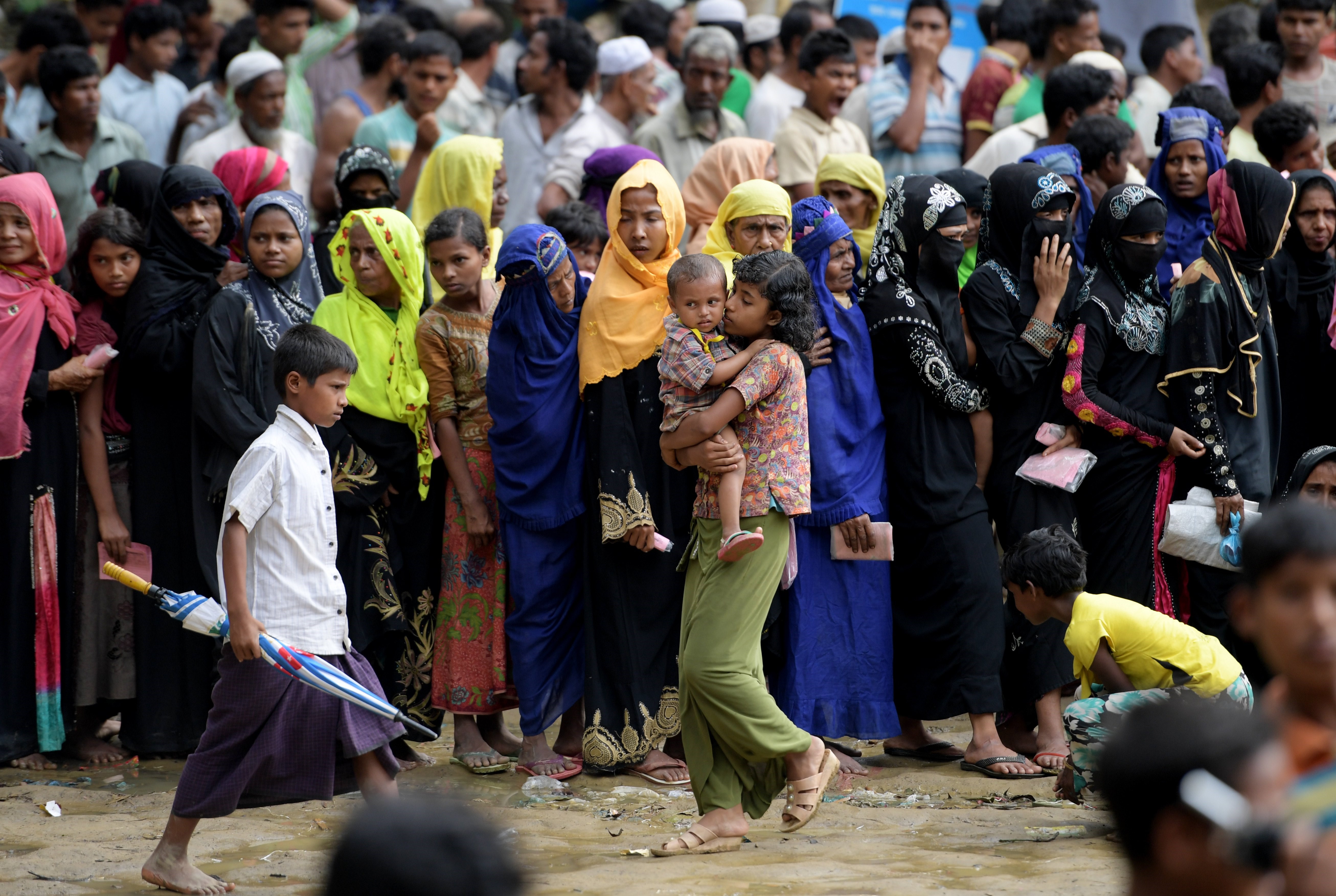 Desde agosto del año pasado más de 600.000 rohinyá han huido de la violencia en Myanmar.