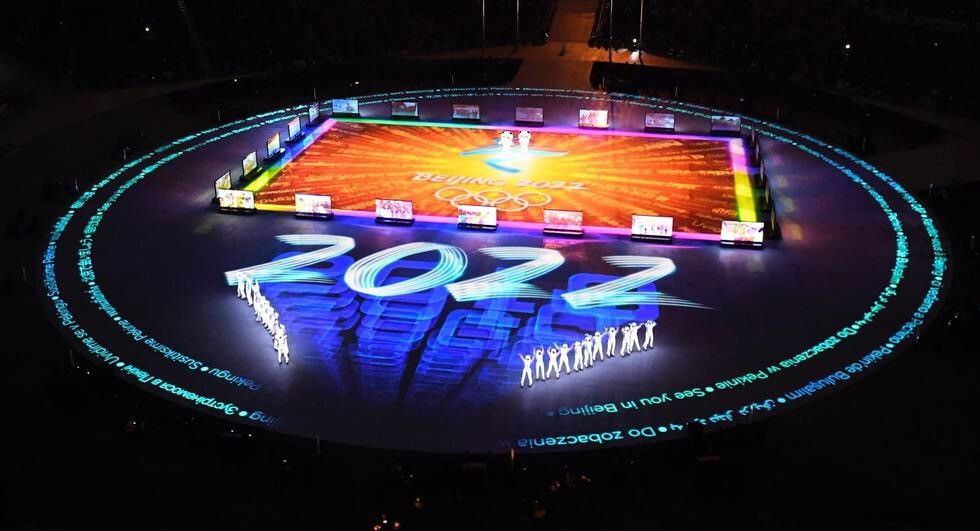 En la ceremonia de clausura de los Juegos Olímpicos de Invierno de Pyeongchang 2018, Beijing se cita con el mundo en 2022 a través de un espectáculo de alta tecnología de ocho minutos.