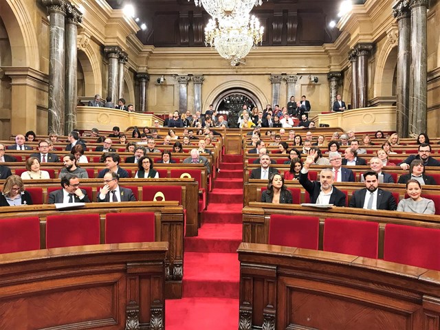 El presidente del Parlamento catalán, Roger Torrent, propuso a Jordi Sànchez como nuevo candidato a la investidura.
