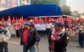 Los campesinos critican la indolencia del gobierno Oaxaqueño y el Gobierno Federal para atender sus demandas.