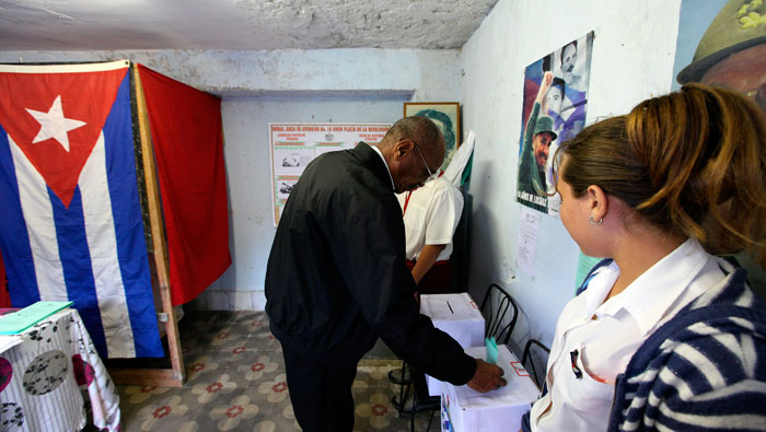 Las elecciones en Cuba no son obligatorias, sin embargo, han registrado índices de participación superiores a 90 por ciento.