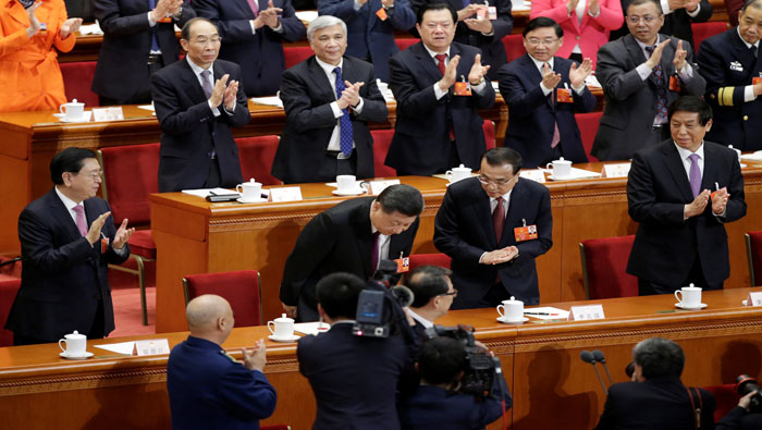 El líder chino agradeció con una reverencia la decisión de la ANP.