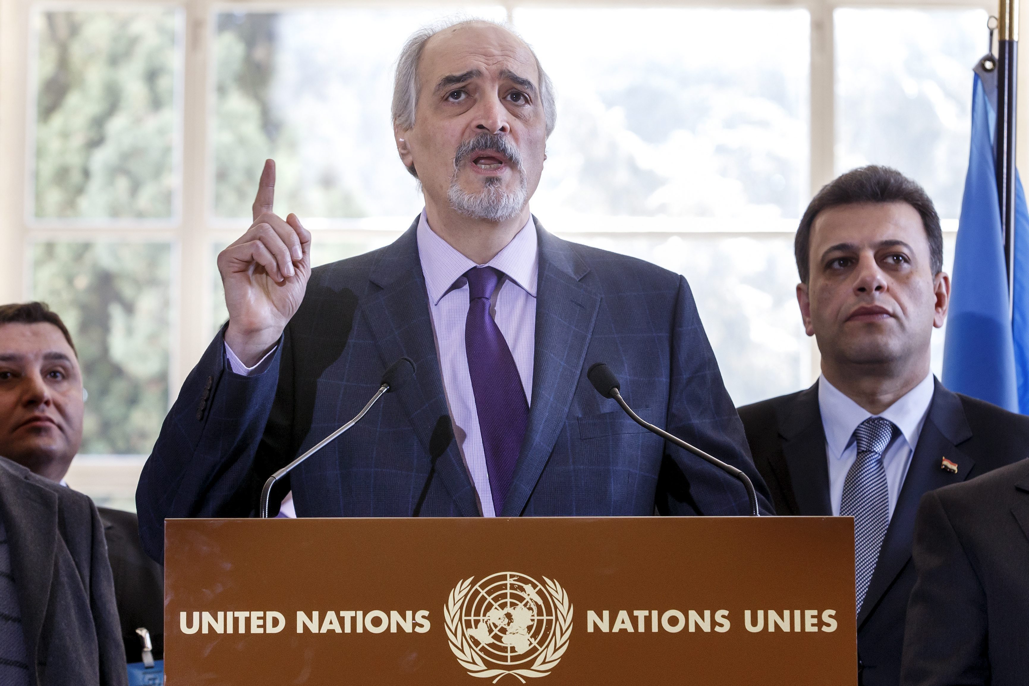 El pueblo sirio mira a las Naciones Unidas como una organización sin poder, al no ser neutral, afirmó Al-Jaafari.