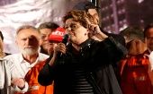 Dilma Rousseff alertó que hay un “golpe dentro del golpe” en el país amazónico.