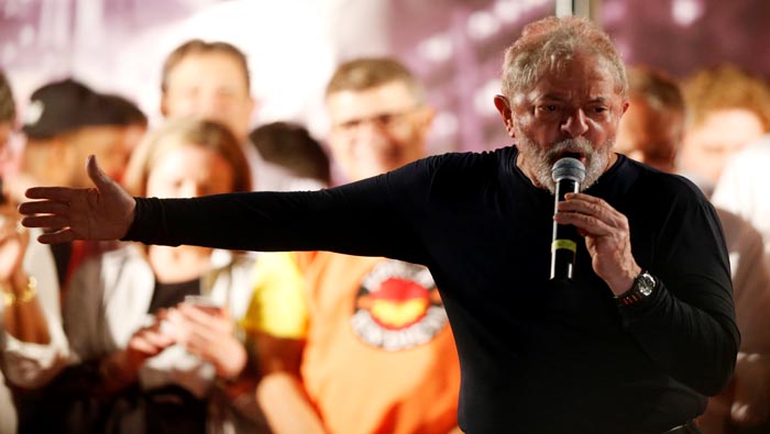 Lula ha afirmado que el juicio en su contra pretende evitar su participación en los comicios presidenciales de octubre al ser el precandidato favorito de las mayorías.