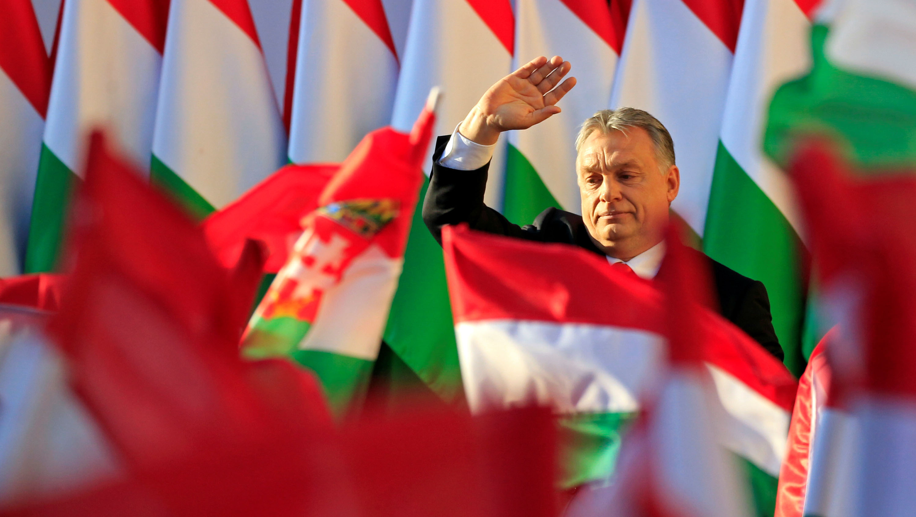 Orbán alcanzó 134 escaños en el Parlamento.