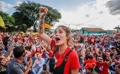 Simpatizantes de Lula da Silva reclaman la liberación del expresidente brasileño 