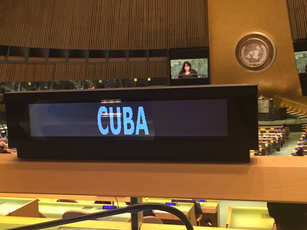 Cuba permanecerá durante el período 2019-2022.